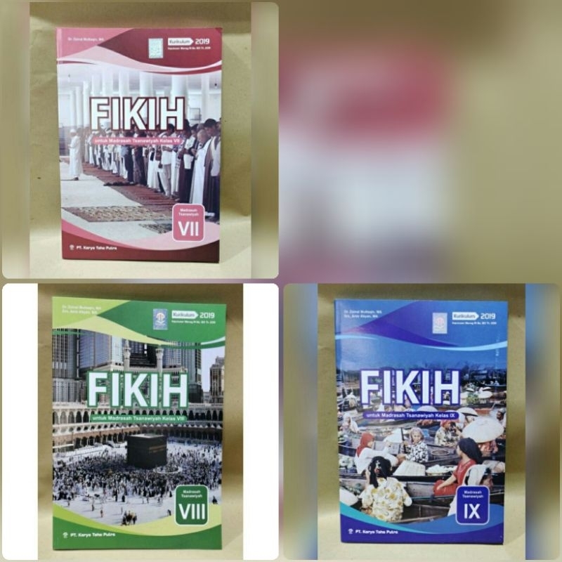 Pelajaran Fikih Kelas 7,8,9 Mts Edisi Revisi (Toha Putra)