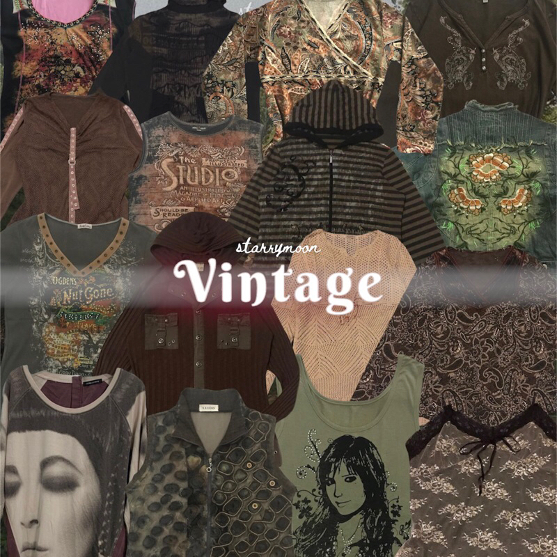 Starrymoon♧ Vintage edition {volume campur} || fairycore, fairygrunge, grunge