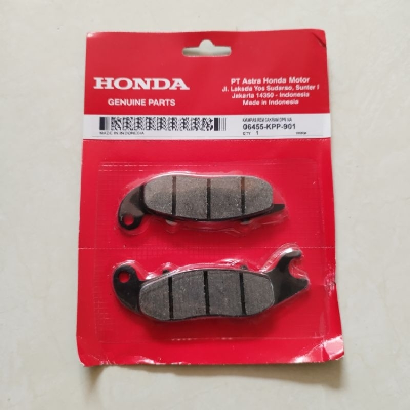 Kampas Rem Depan Belakang Honda Supra X 125 Double Disc - Sonic