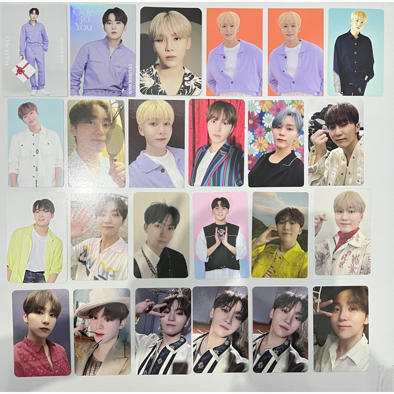 PHOTOCARD SEUNGKWAN SEVENTEEN