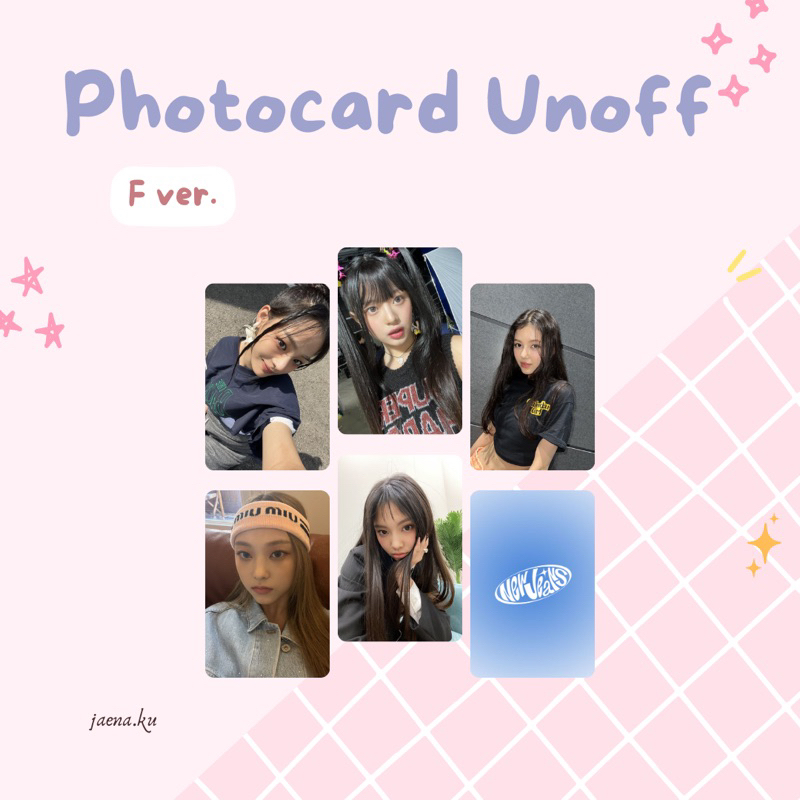 [NEW JEANS] PHOTOCARD SELCA #5 NEW JEANS