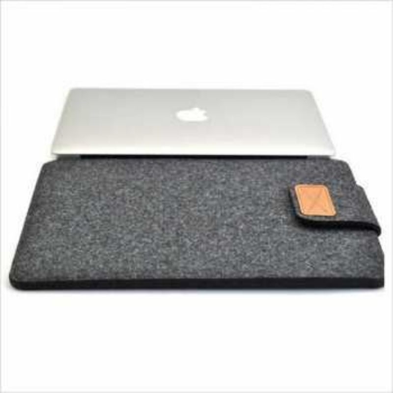 Rhodey Felt Sleeve Case Laptop - DA98 Dark Gray 11&quot; 13&quot; 15&quot; inch