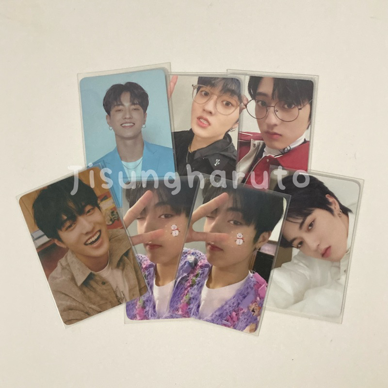 Haruto photocard pc jasbir snowman potter