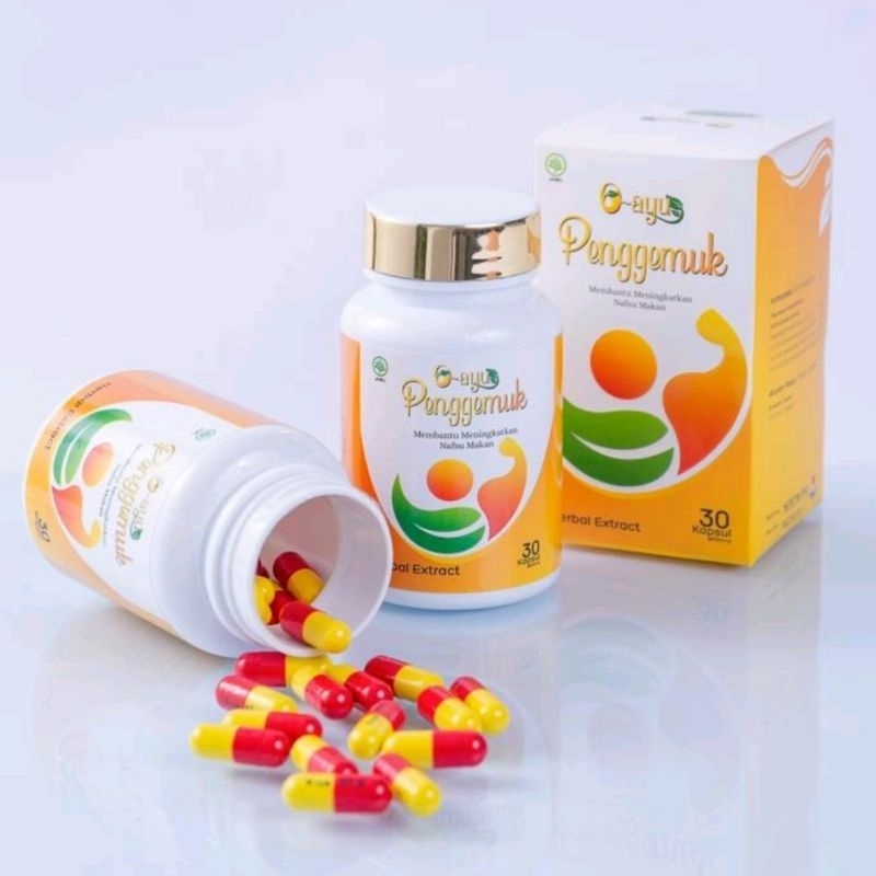 

kapsul Herbal penggemuk Badan herbal