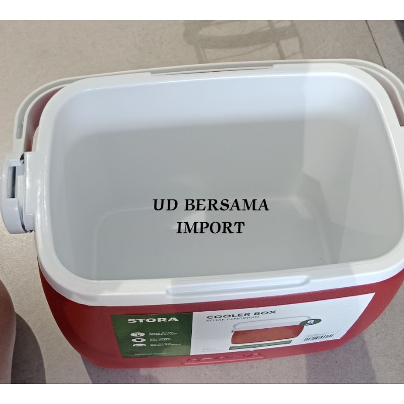 STORA Flip Box Pendingin 8L/Cooler Box/Tempat Penyimpanan