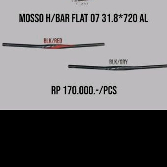 handlebar mosso flat 07 31.8x720 Alloy FC