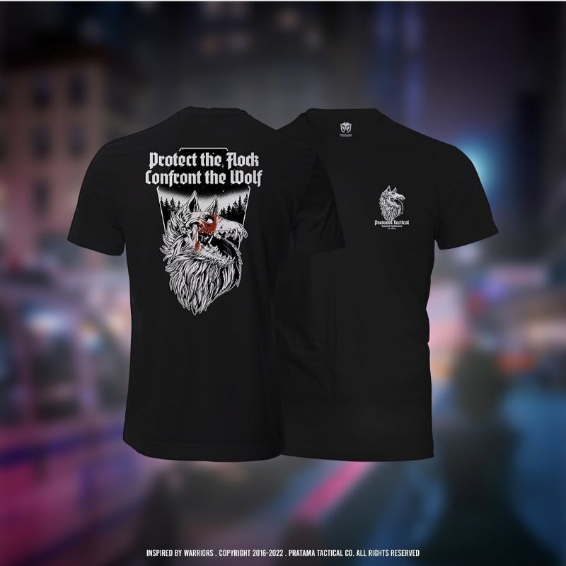 PATAS - Tshirt Kaos Pratama Tactical SHEEPDOG Premium
