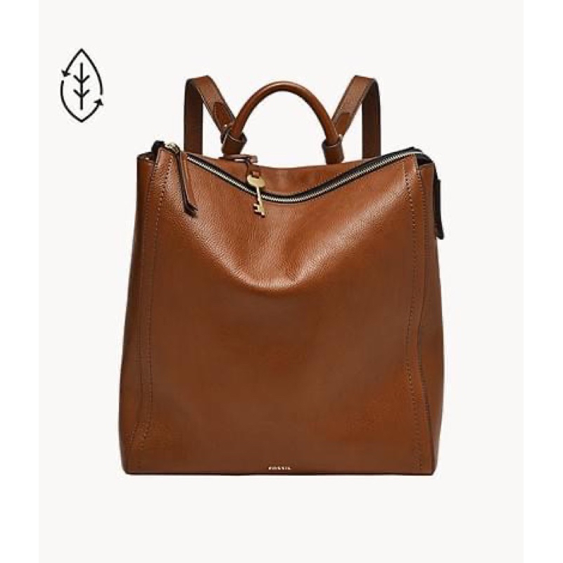 Tas fossil parker backpack brown