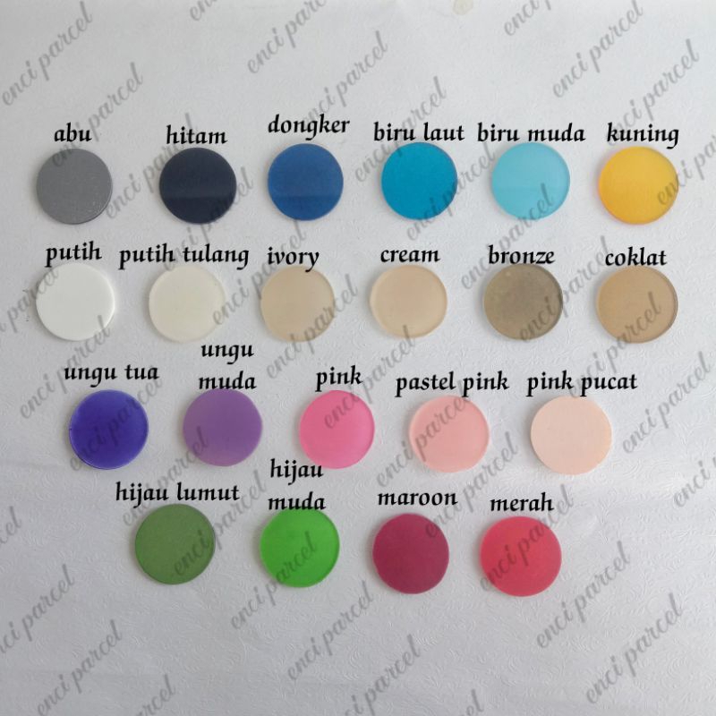 akrilik white Gold bentuk dome kubah dekorasi hiasan mahar