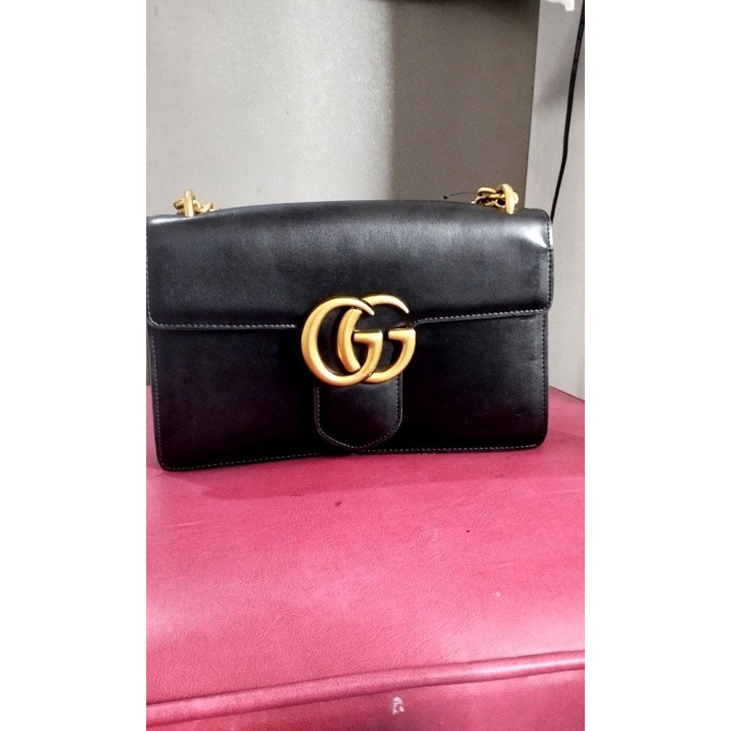 ❌SOLD❌gucci marmont kulit asli noser tembus google like auth authentic ori 431777 891012 kulas kulma