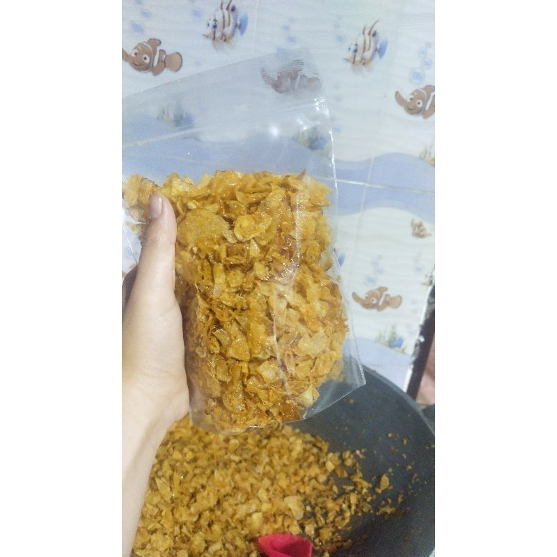 

Sambal Ubi / Keripik kentang ebi