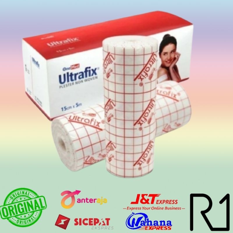 plester luka Onemed Ultrafix non woven 15 x 5cm