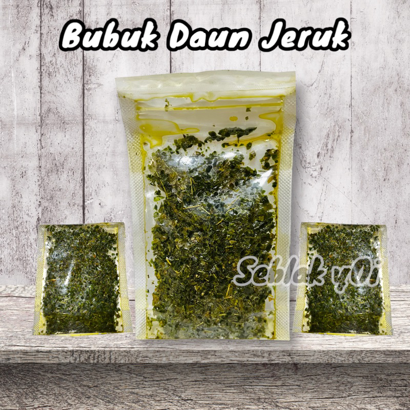 Bubuk daun jeruk