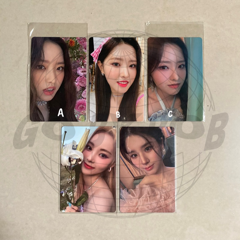 loona flip that olivia hye hyeju jinsoul heejin album pc poca photocard