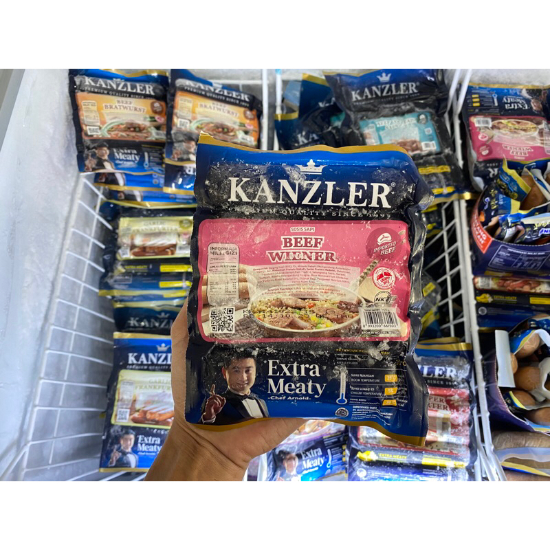 

KANZLER beef wiener sosis - frozen food makassar