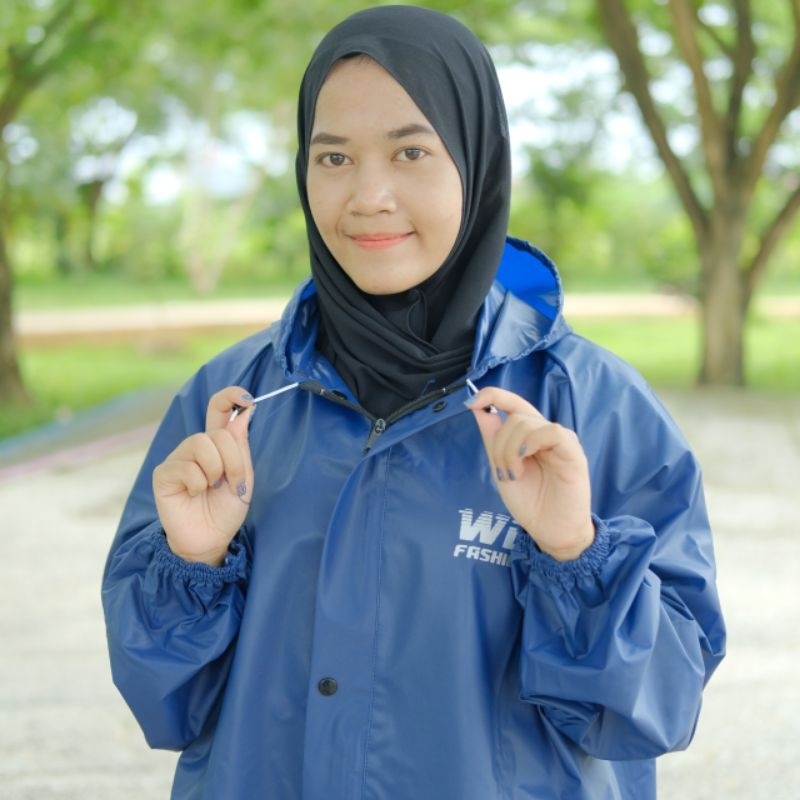 JAS HUJAN, RAINCOAT Terbaik Pria Wanita BY WD FASHION Anti Rembes Warna Mocca