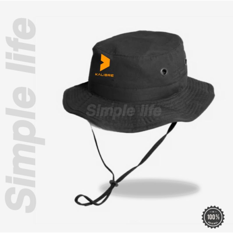 Topi Rimba Kalibre Bucket/Topi Bucket Rimba/Topi Gunung/Topi Outdoor Pria Wanita Lokal Brand/KALIBRE