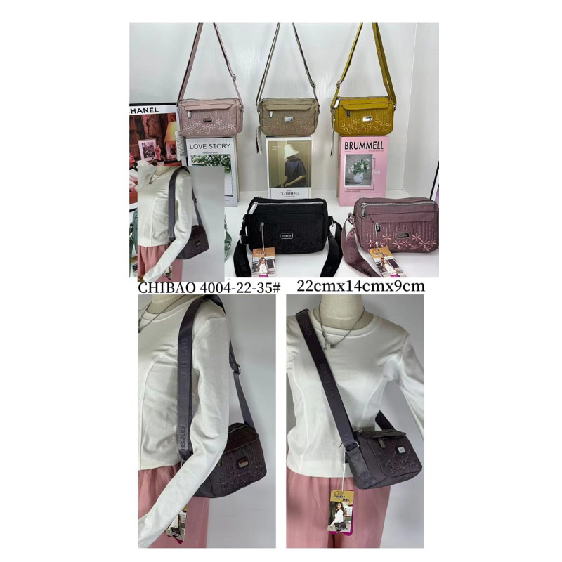 CB4004-22-35 TAS SELEMPANG WANITA IMPORT CHIBAO