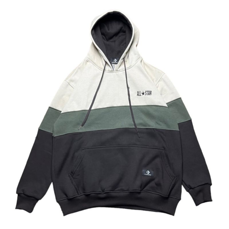 Jaket Hoodie Sweater Zipper Converse Vintage Basic Logo Fulltag&Label