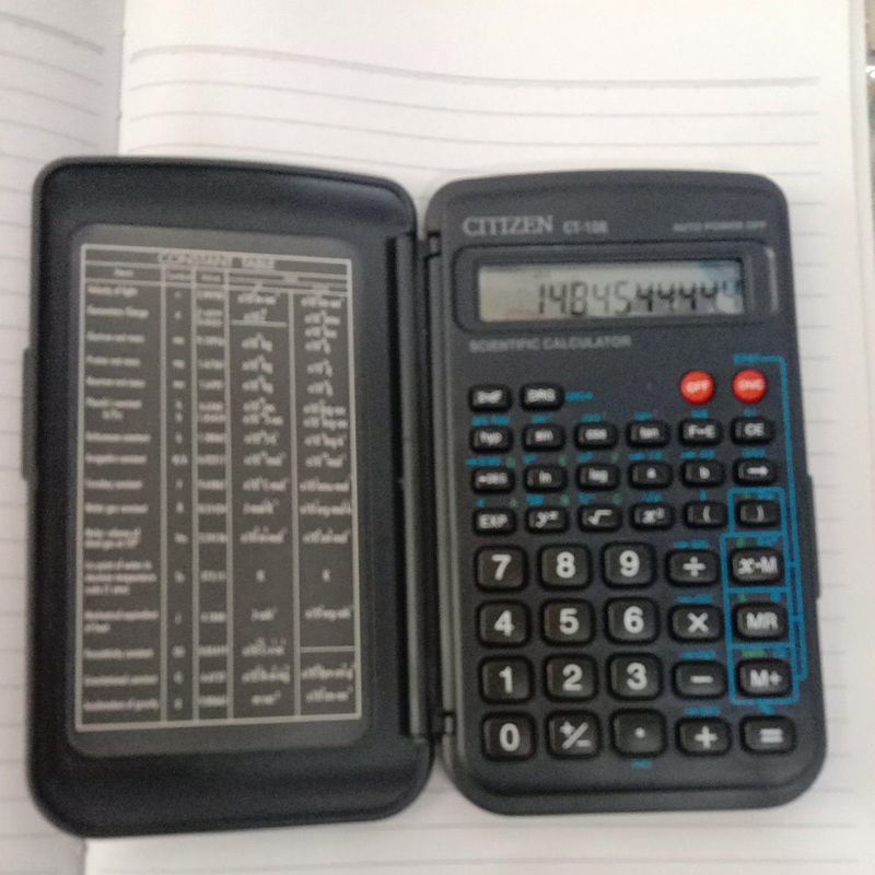 

kalkulator citizen ct-108,ct109 scientific mini,10 digit ct