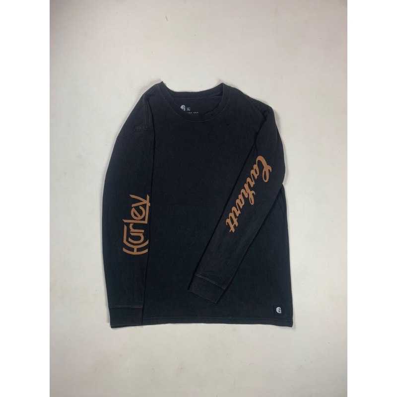 TSHIRT CARHARTT x HURLEY LONGSLEEVE BLACK