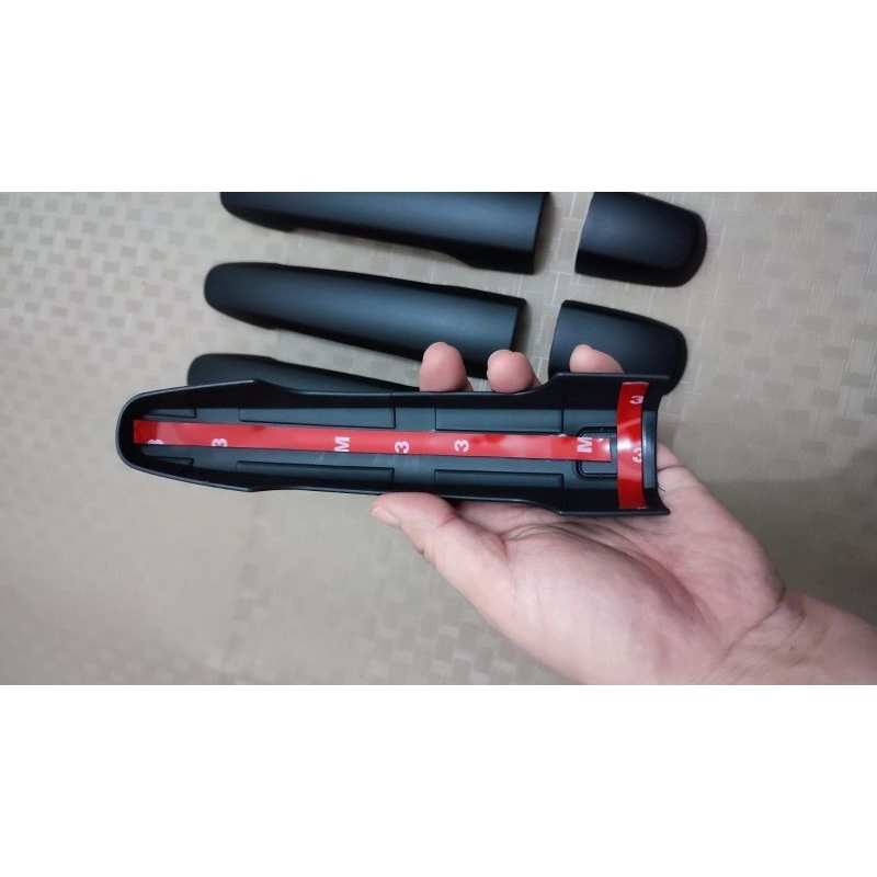 Cover handle XL7 hitam doff