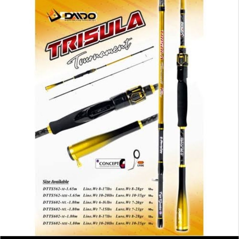 JORAN DAIDO TRISULA TOURNAMENT PRO SERIES 165,180