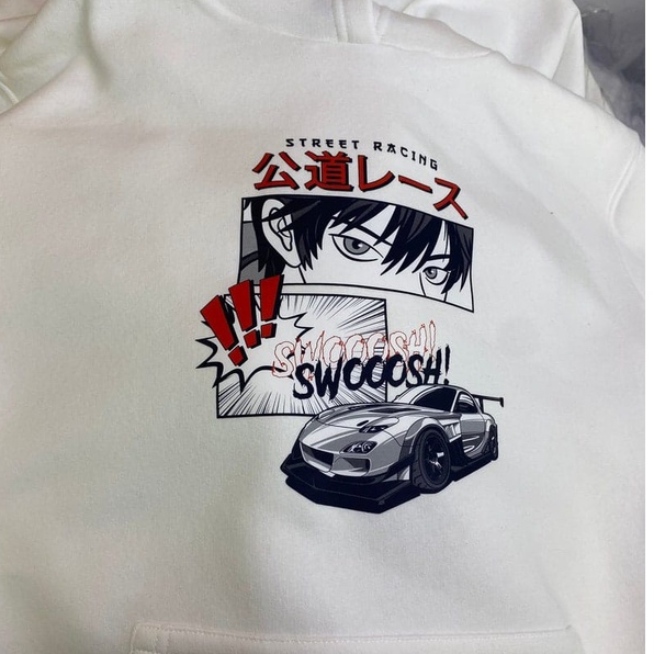 SWOOSH STREET RACING SWEATER HOODIE UNISEX (V1)