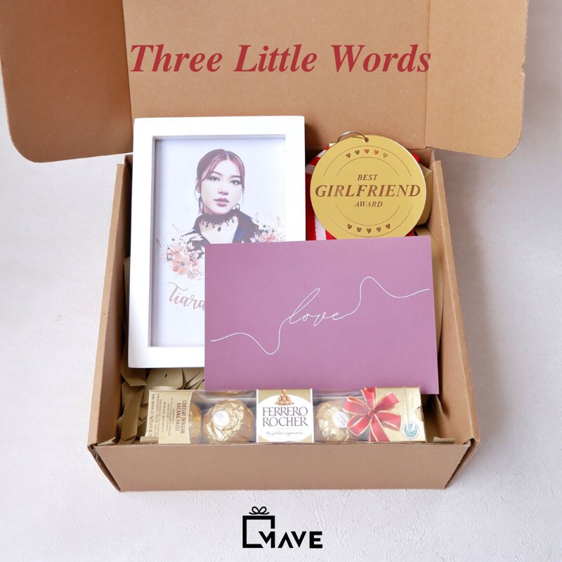 

THREE LITTLE WORDS | VALENTINE HAMPERS | KADO VALENTINE | VALENTINE GIFT | HADIAH VALENTINE | KADO ANNIVERSARY | HADIAH UNTUK PACAR | HADIAH UNIK