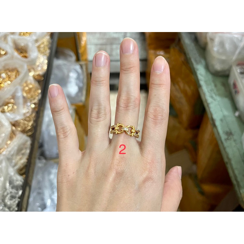 Fifi Fashion Cincin Fashion Model Perhiasan C0034