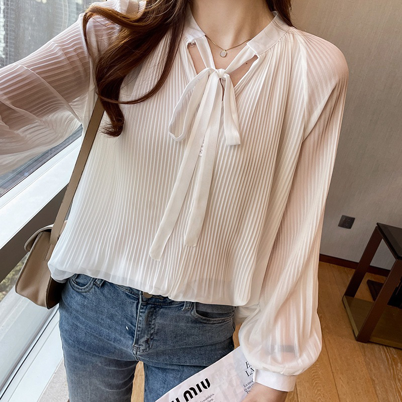 KEMEJA OFFICE LENGAN PANJANG SHIRT IMPORTWANITA  MX720