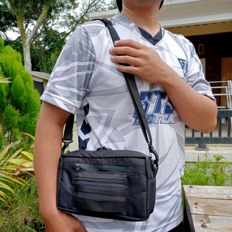 hand bag pria waterproof tas selempang pria waterproof premium tas serbaguna