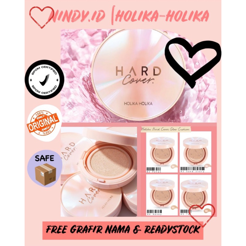 SALE HOLIKA - HOLIKA HARD COVER GLOW CUSHION EDITION