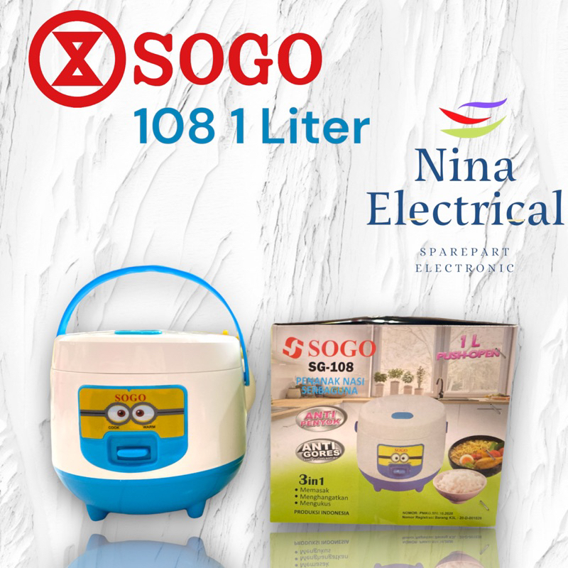 MAGIC COM SOGO 108 1 Liter / SOGO 188 1,8Liter / TRISONIC 1,8L