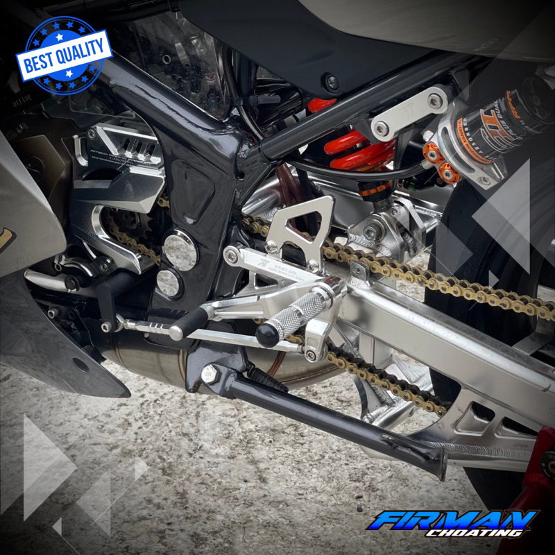 Footstep underbone cnc ninja R SS KR dan RR Original Aitech