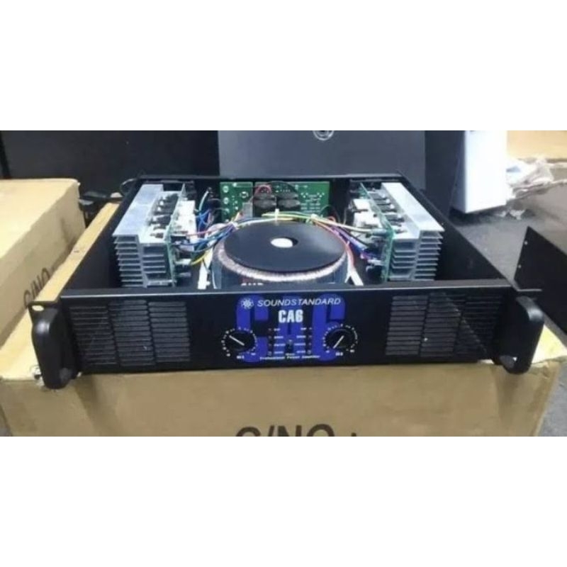 SOUNDSTANDARD CA-6 POWER AMPLIFIER AMPLI CA6