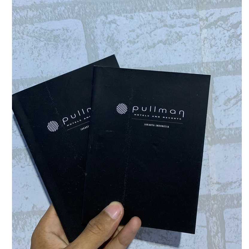 

Notebook A6 pullman logo tengah + laminasi GLOSSY