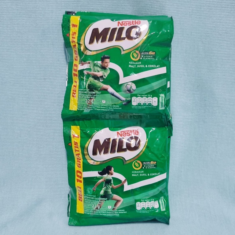 

Milo Activ Go Sachet (1 Renteng isi 10 Pcs)