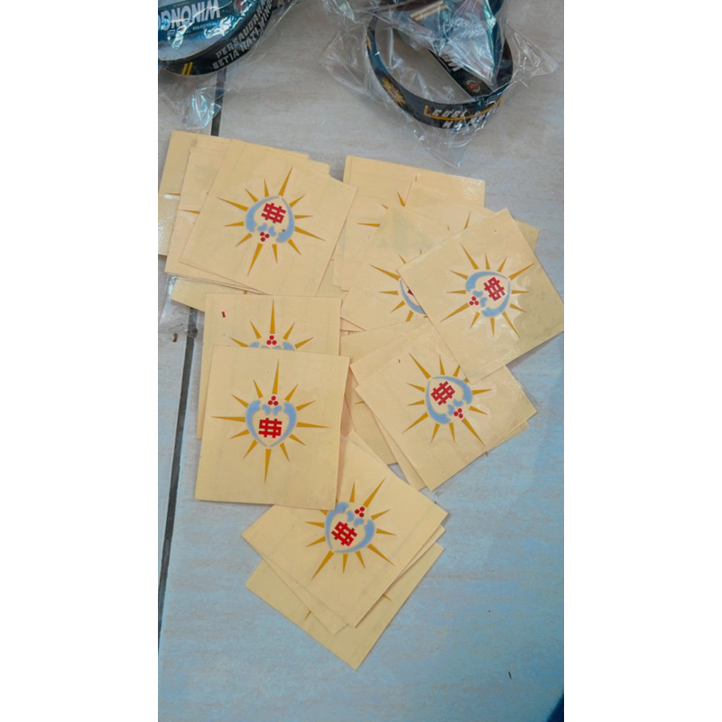 

stiker pshw cutting 4x4cm