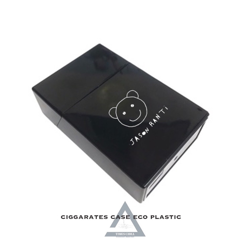 KOTAK ROKOK BOX HITAM /KADO ULANGTAHUN / KOTAK ROKOK PLASTIK / HADIAH /SOUVENIR /KADO COWOK/KOTAK RO