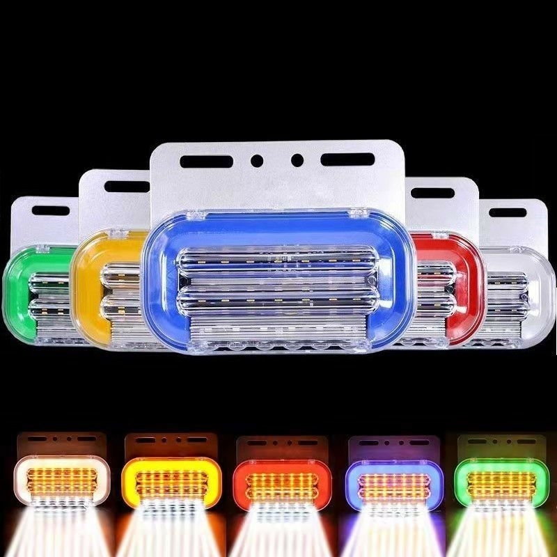 Lampu LED Bak Samping Truk Sein running 12/24v Variasi Lampu samping Mobil Truk/Bus