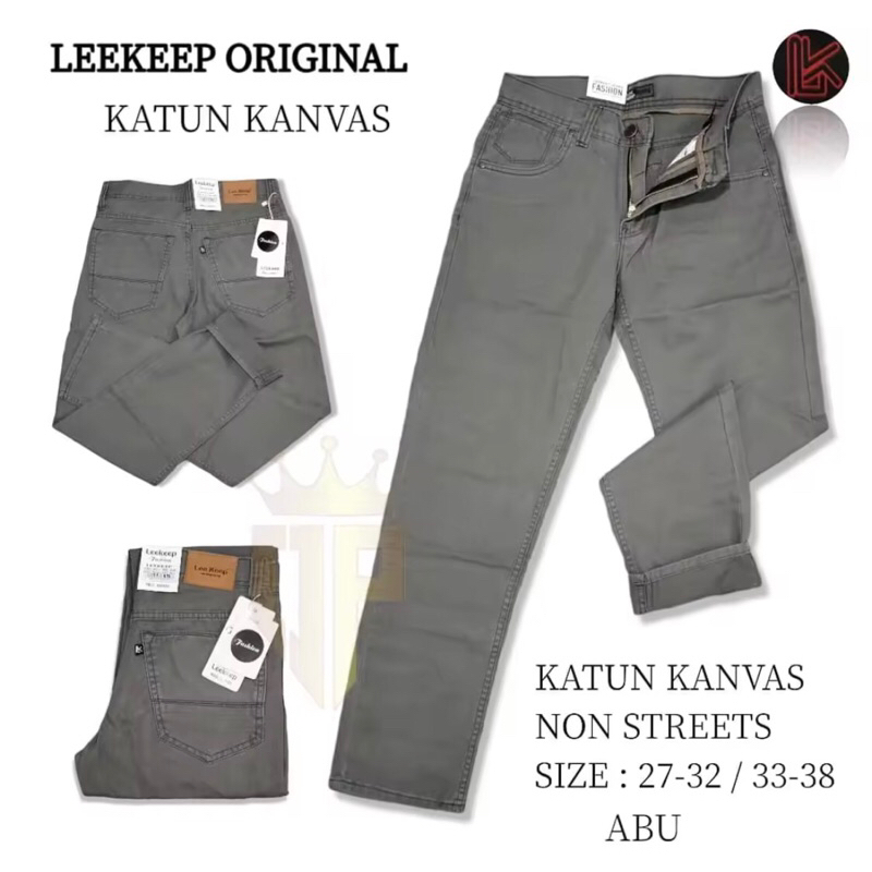 CELANA KATUN KANVAS COWOK/PRIA STANDAR