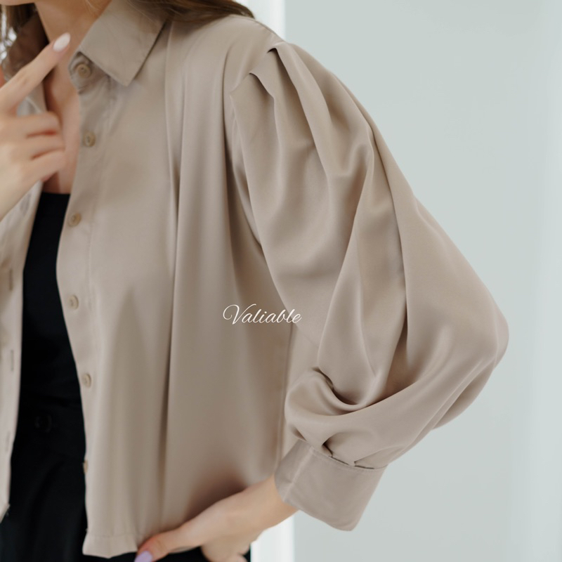 Alesha SATIN Shirt Valiable