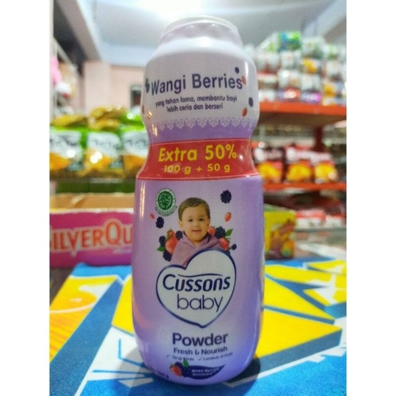 cussons baby powder 100gr+50gr