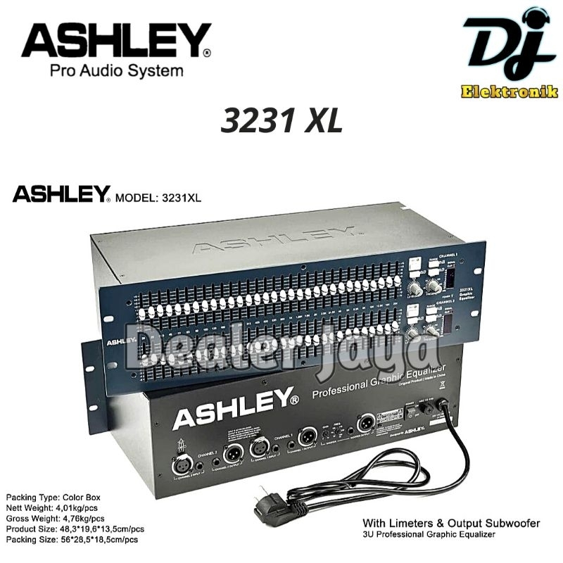 Equalizer / Equaliser Ashley 3231 XL / 3231XL