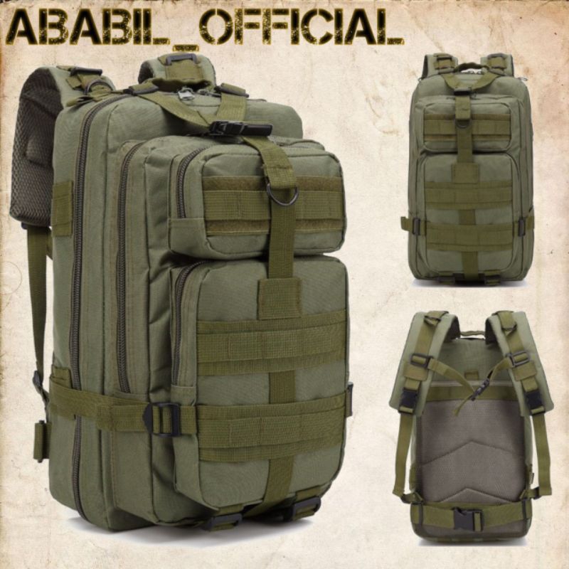 tas ransel army original