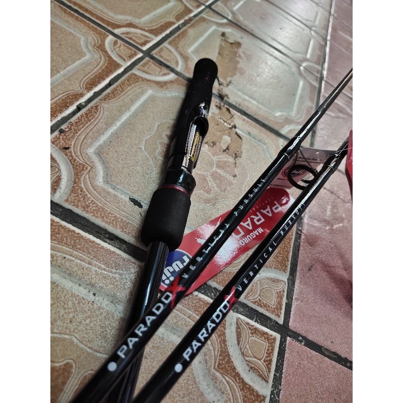 joran jigging maguro paradox mpx 57 60 dapat ujung 2 joran laut