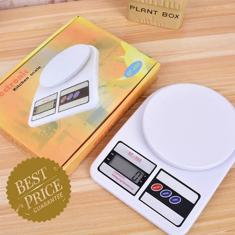 Timbangan Dapur Digital Tanpa Mangkok Kitchen Scale SF400 Warna