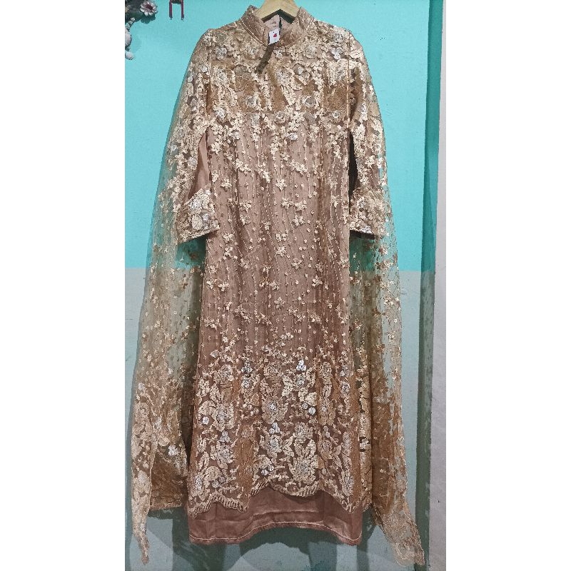 gamis brokat pesta mewah