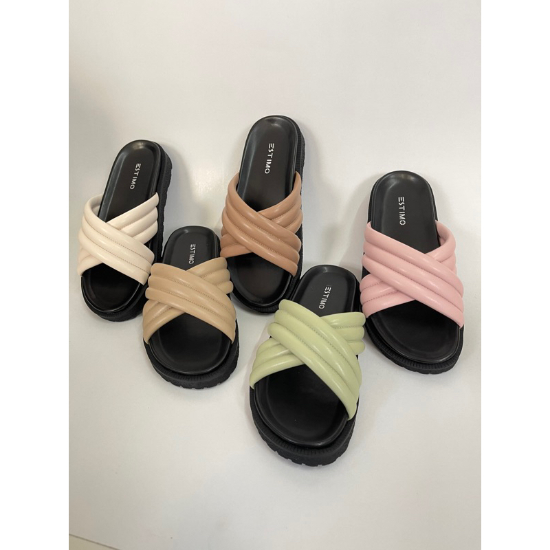 Sandal slip on wanita | SIGRID by estimo.look | sandal wanita sandal cewek